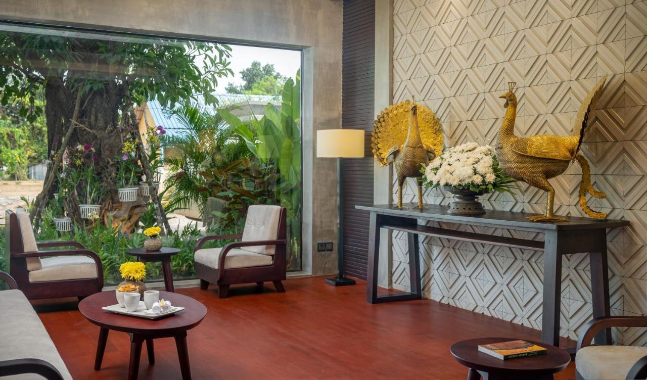 Eightfold Urban Resort Sziemreap Kültér fotó The lobby of the hotel