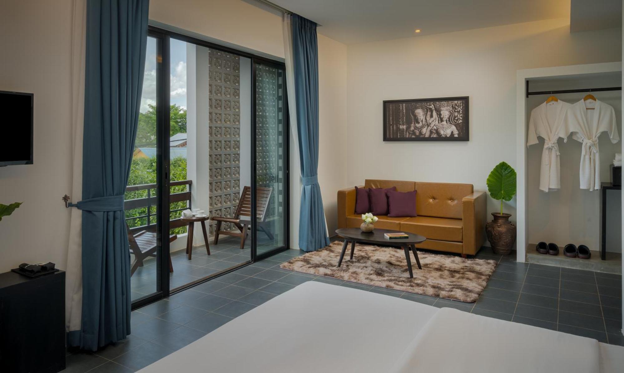 Eightfold Urban Resort Sziemreap Szoba fotó Deluxe Room